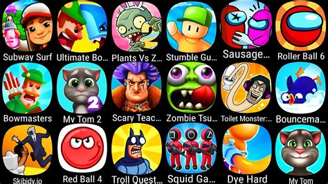 Bowmasters Subway Surf Ultimate Bowmasters Plants Vs Zombies 2 Stumble