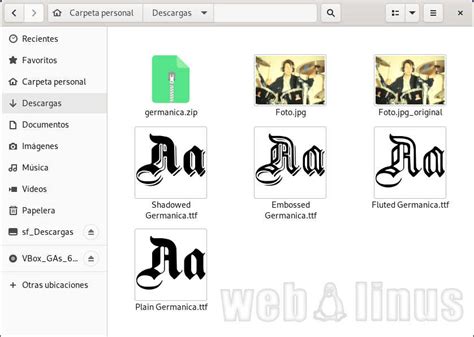 Fuentes Tipogr Ficas En Gnu Linux Weblinus