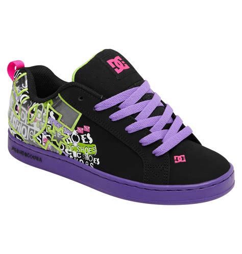 Women's Court Graffik SE Low Top Shoes 301043 - DC Shoes