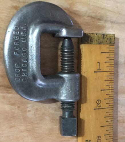 1 Vintage Armstrong No 0 Heavy Duty C Clamp Excellent Mini Clamp