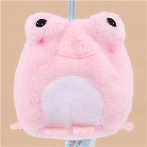 Soft Pink Frog Plush Charm By Phone Charms Accessories Kawaii