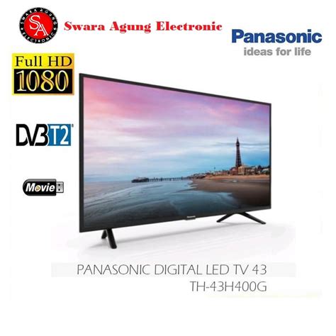 Led Tv 43 Inch Panasonic Type 43H400G Khusus Daerah Medan Lazada