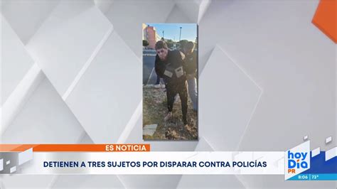 Arrestan A Individuos Que Habrían Disparado Contra Policías En Guayama Telemundo Puerto Rico