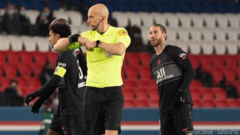 Match Un Arbitre Porte Bonheur Pour OL PSG CulturePSG