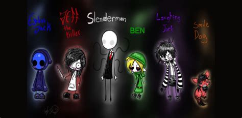 Creepypasta Characters