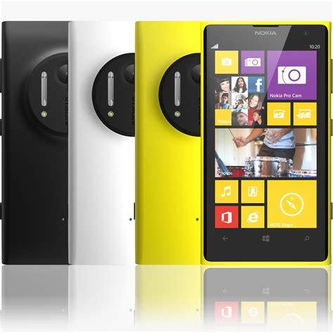 Nokia Lumia 1020 3D Model $25 - .fbx .max .obj - Free3D