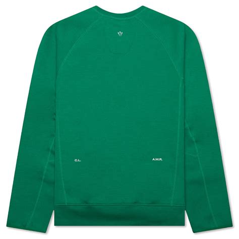 Nike X Nocta Tech Fleece Crew Stadium Greensail Feature