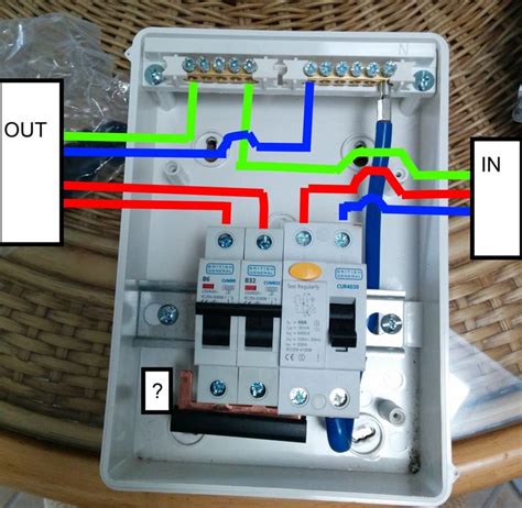 Wiring a Garage consumer unit. | Basic electrical wiring, Electrical ...