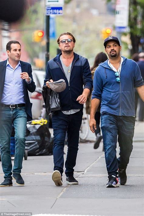 Leonardo Dicaprio Wears Sunglasses As He Gets Set For Climate March