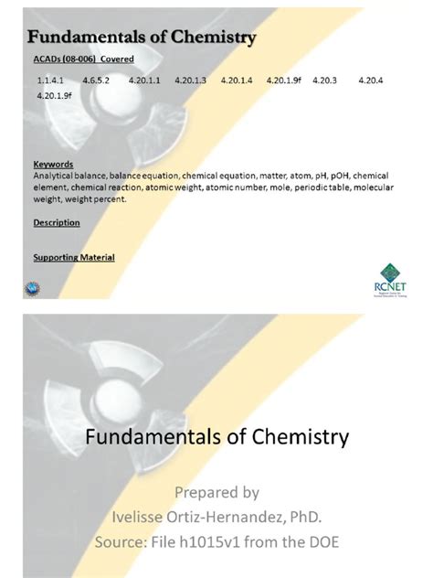 Fundamentals+of+Chemistry | PDF