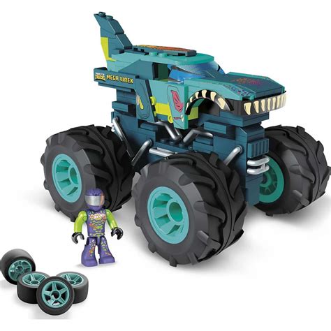 MATTEL MEGA Hot Wheels Monster Trucks Mega Wrex Vehicle Pieces