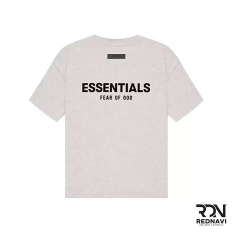 Jual Fear Of God Essentials Fear Of God Fog Essentials Tee Light Oatmeal Original 2024 Zalora