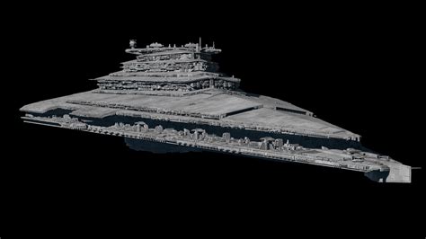 3D Star Destroyer Order Model TurboSquid 1189955