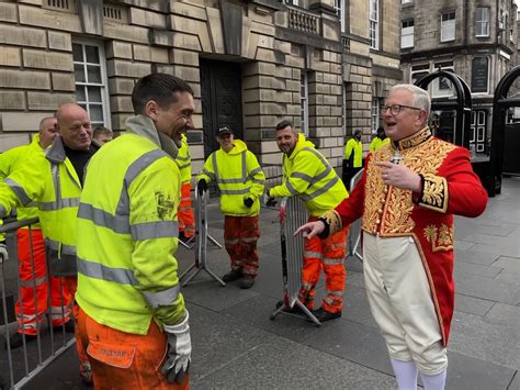 David Cowan On Twitter A Relaxed Lord Lyon King Of Arms Joe Morrow