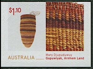 Stamp Work By Mary Djupuduwuy Australia Aboriginal Fibre Art Of