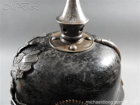 Prussian Enlisted Wartime Pickelhaube Michael D Long Ltd Antique