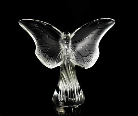 Lot 150 A Lalique Frosted Glass Paperweight In The