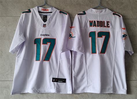 Men S Miami Dolphins Jaylen Waddle White Fuse Vapor Limited