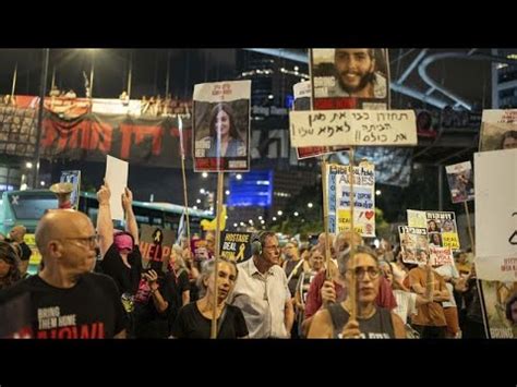 Manifestantes Israelitas Pedem A Liberta O Dos Ref Ns Youtube