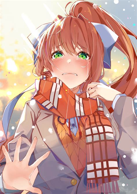 Monika Doki Doki Literature Club Image By Xhunzei 2471933