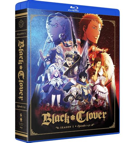 Black Clover Season One Complete 10 Blu Ray Edizione Stati Uniti