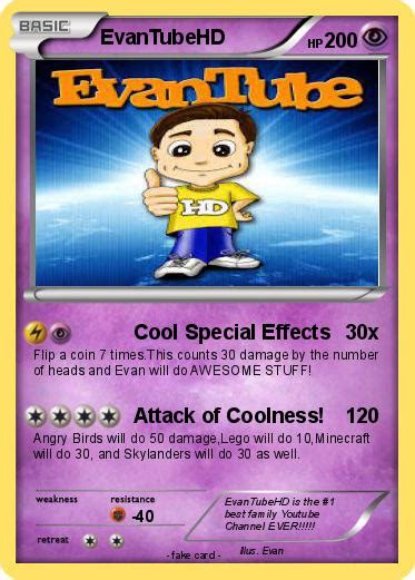 Pokémon EvanTubeHD - Cool Special Effects - My Pokemon Card