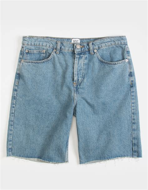 Bdg Urban Outfitters Mens Dad Denim Shorts Blue Tillys