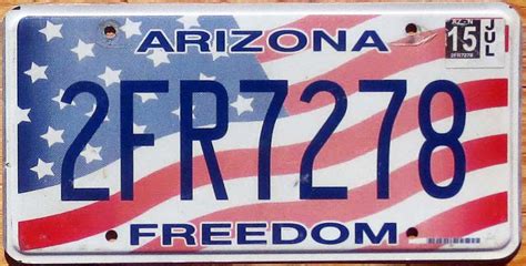 Arizona | Product categories | Automobile License Plate Store ...