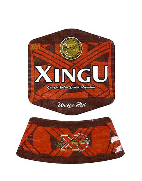 RÓtulo Xingu Cerveja Extra Escura 355 Ml Brasil