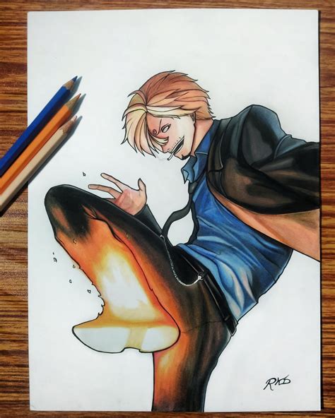 Diable Jambe | Sanji Fanart : r/OnePiece