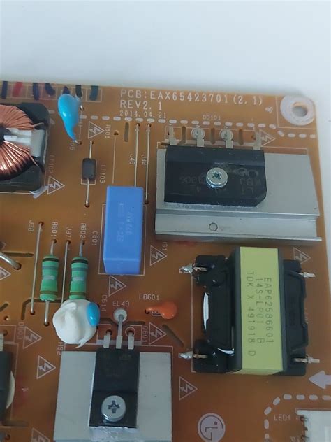 Power Board Eax65423701 2 1 Rev 2 1 For LG 42lf580v For Sale Online