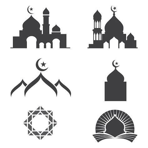 Premium Vector Mosque Vector Icon Illustration Design