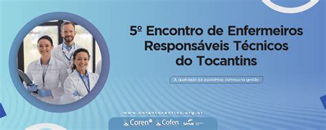 V Encontro de Enfermeiros Responsáveis Técnicos do Coren TO