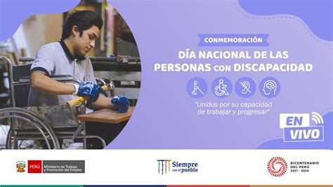 Conmemoración por el Día Nacional de las Personas con Discapacidad