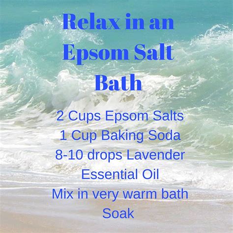 Detox Epsom Salt Bath Life With Zest