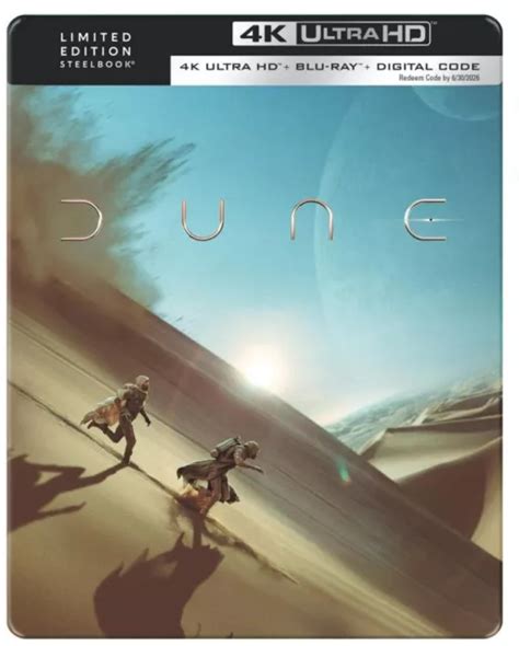 Dune Steelbook K Ultra Hd Blu Ray Copia Digitale