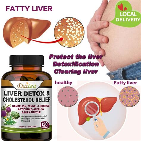 Milk Thistle Liver Detox Liver Health Formula Liver Support Detox