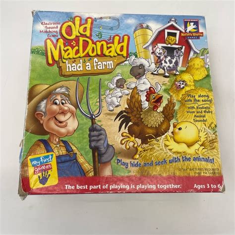 Toys 1996 Old Macdonald Had A Farm Game By Milton Bradley Poshmark