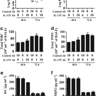 Blockade Of Il A In A J Mice Attenuates The Host Immune Response