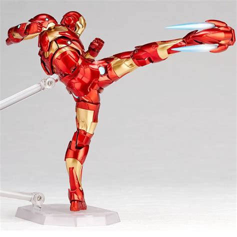 Revoltech Bleeding Edge Iron Man Figure Photos & Order Info! - Marvel ...