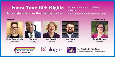 Know Your Bi Rights Intersections Between Bisexuality And The Law