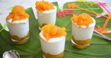 Verrines Mangue Fromage Blanc De Latabledeclara Cookpad