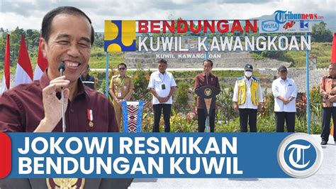 Jokowi Resmikan Bendungan Kuwil Kawangkoan Dapat Atasi Banjir Di