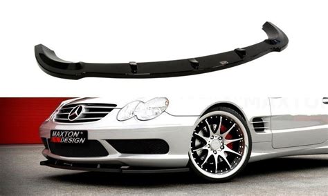 Front Splitter Mercedes Sl R Amg Gloss Black Our Offer Mercedes