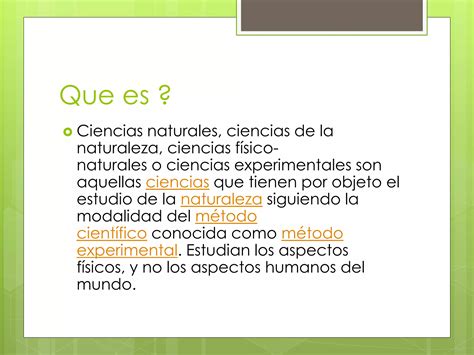 Ciencias Naturales Ppt