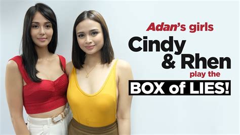 Adan Ladies Cindy Miranda And Rhen Escaño Bluff Each Other Out With The Box Of Lies Game Youtube