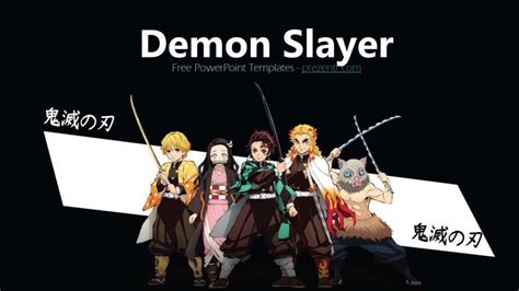 Plantilla Powerpoint De Demon Slayer Kimetsu No Yaiba