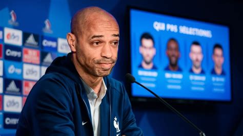 Thierry Henry R V Le Sa Liste Finale Pour Les Jo Joueurs Cart S