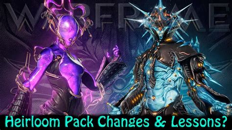 Warframe Heirloom Pack Changes Lessons Youtube