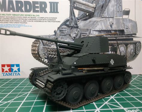 German Tank Marder Iii Plastic Model Military Vehicle Kit